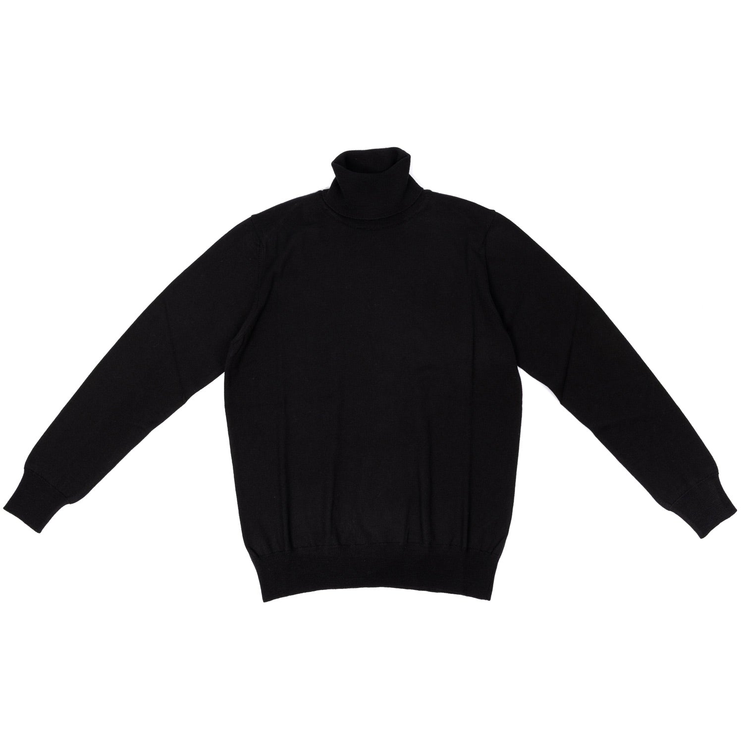 Brigatelli dal 1922 per Michael Jondral: Rollkragenpullover aus feinster Merinowolle - 12 Gauge Merino Extrafine